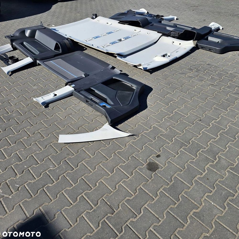 VW T6 MULTIVAN wnętrze podsufitka tapicerka słupek 1drzwi KOMPLET - 2