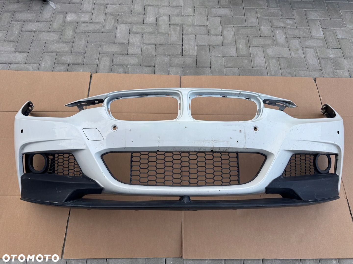 Zderzak Przód BMW 3 F30 F31 M PAKIET 4 PDC ORYGINAŁ PERFORMANCE - 1