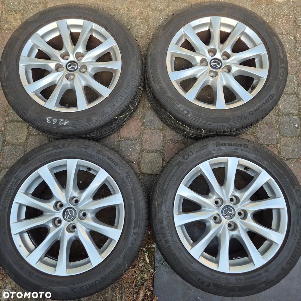 LATO KOŁA MAZDA 6 CX-3 TOYOTA C-HR KIA XCEED OPTIMA NIRO YARIS 225/55 R17 - 1
