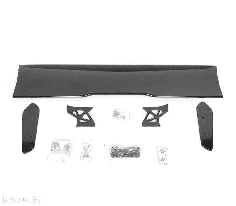 AILERON SPOILER BMW F30 F80 F32 F82 11-19 LOOK GTS PRETO BRILHANTE - 4