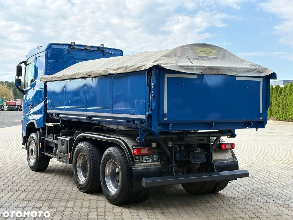 Volvo FH550 6x4 EURO6 WYWROTKA IZOTERMA Z HYDROBURTĄ - 12