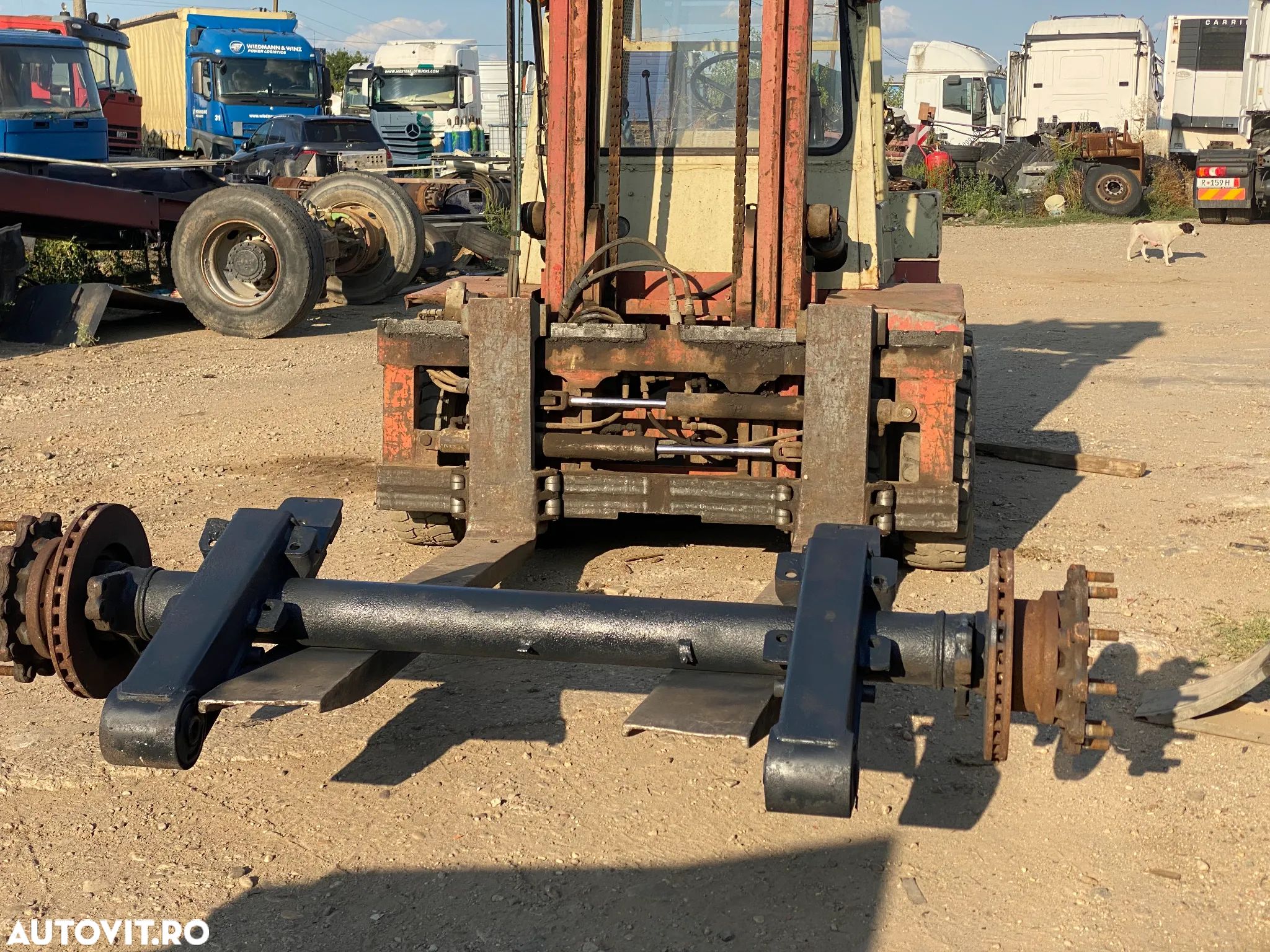 Axe Mercedes Benz Balansor - Pentru Semiremorca / Bena / Cisterna / Prelata / Duba SAF , BPW eco eco plus , Samro , ROR , SMB , GIGANT , TRAILOR , Schmitz, Mercedes - 1