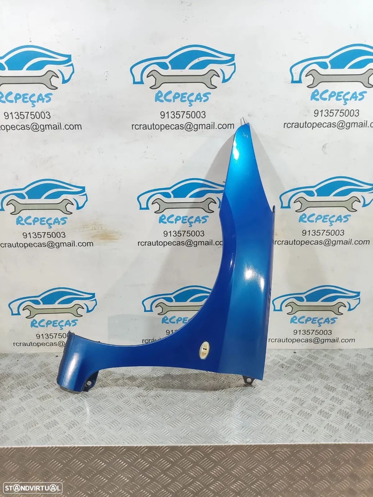 GUARDA-LAMAS ORIGINAL ESQUERDO PEUGEOT 307 3A/C 9635407280 7841T2 GUARDA LAMAS GUARDALAMAS - 1