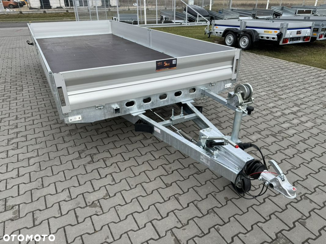 Wiola Multitrailer 3.5S | 500 x 210 cm | najazdy aluminiowe | burty aluminiowe - 25