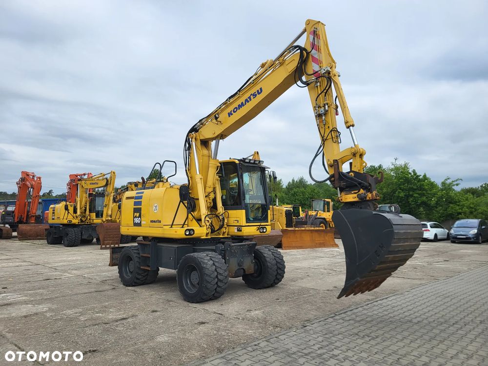 Komatsu PW 160 -10 spr z Niemiec - 9