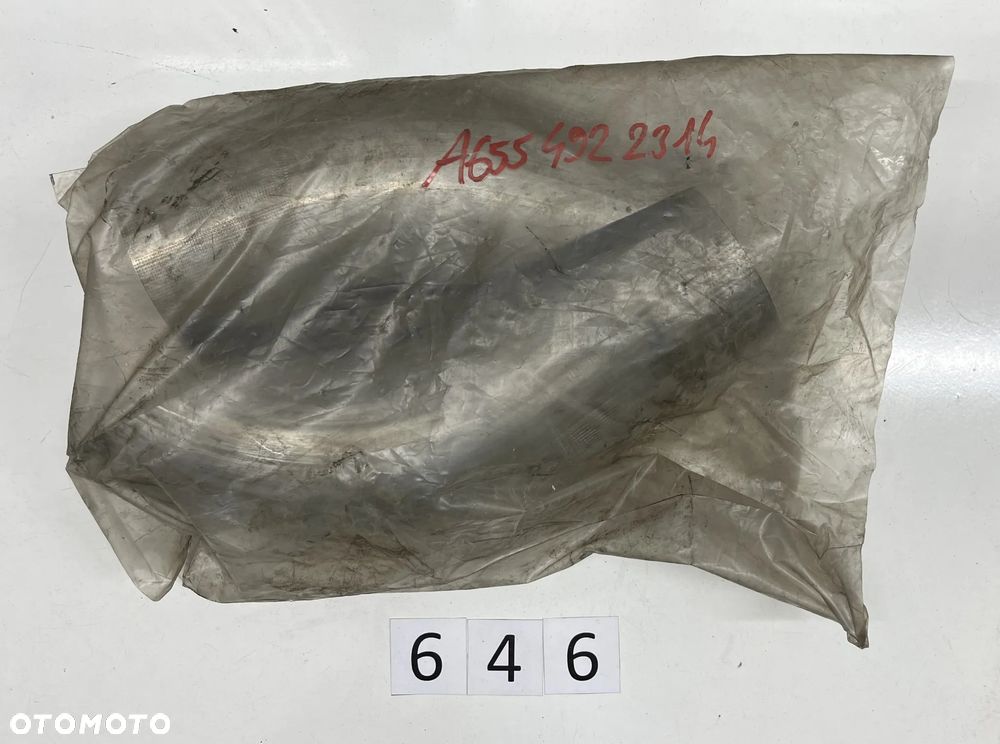 Rura wydechowa przedłużenie wydechu Mercedes 6554922314   9604920032 - 9