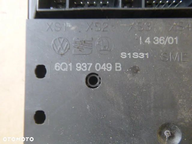 ZESTAW STARTOWY STACYJKA KOMPUTER IMMOBILIZER LICZNIK VOLKSWAGEN POLO 9N 1.4 TDI - 8