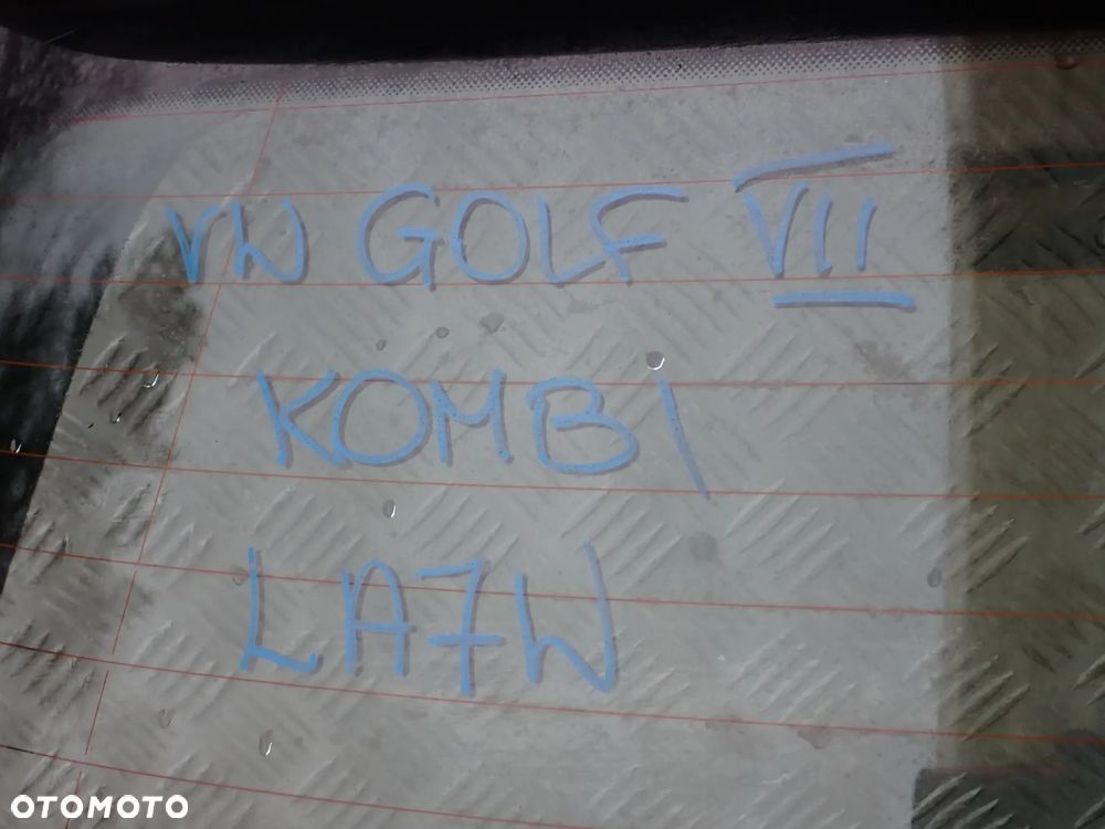 KLAPA BAGAŻNIKA VW GOLF VII KOMBI  KOD LAKIERU LA7W - 8