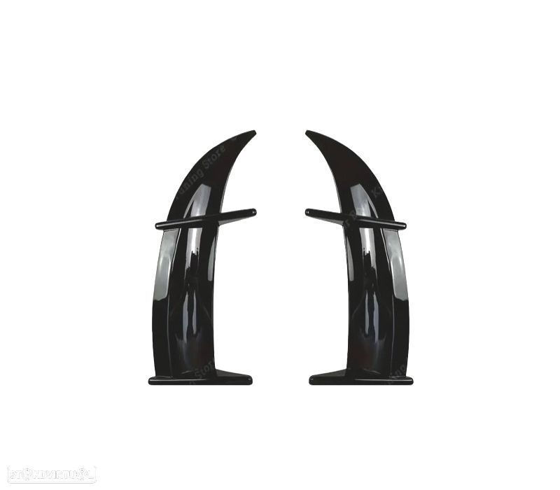 AILERON SPOILER VOLKSWAGEN VW GOLF MK6 GTI 08-12 PRETO BRILHANTE - 2
