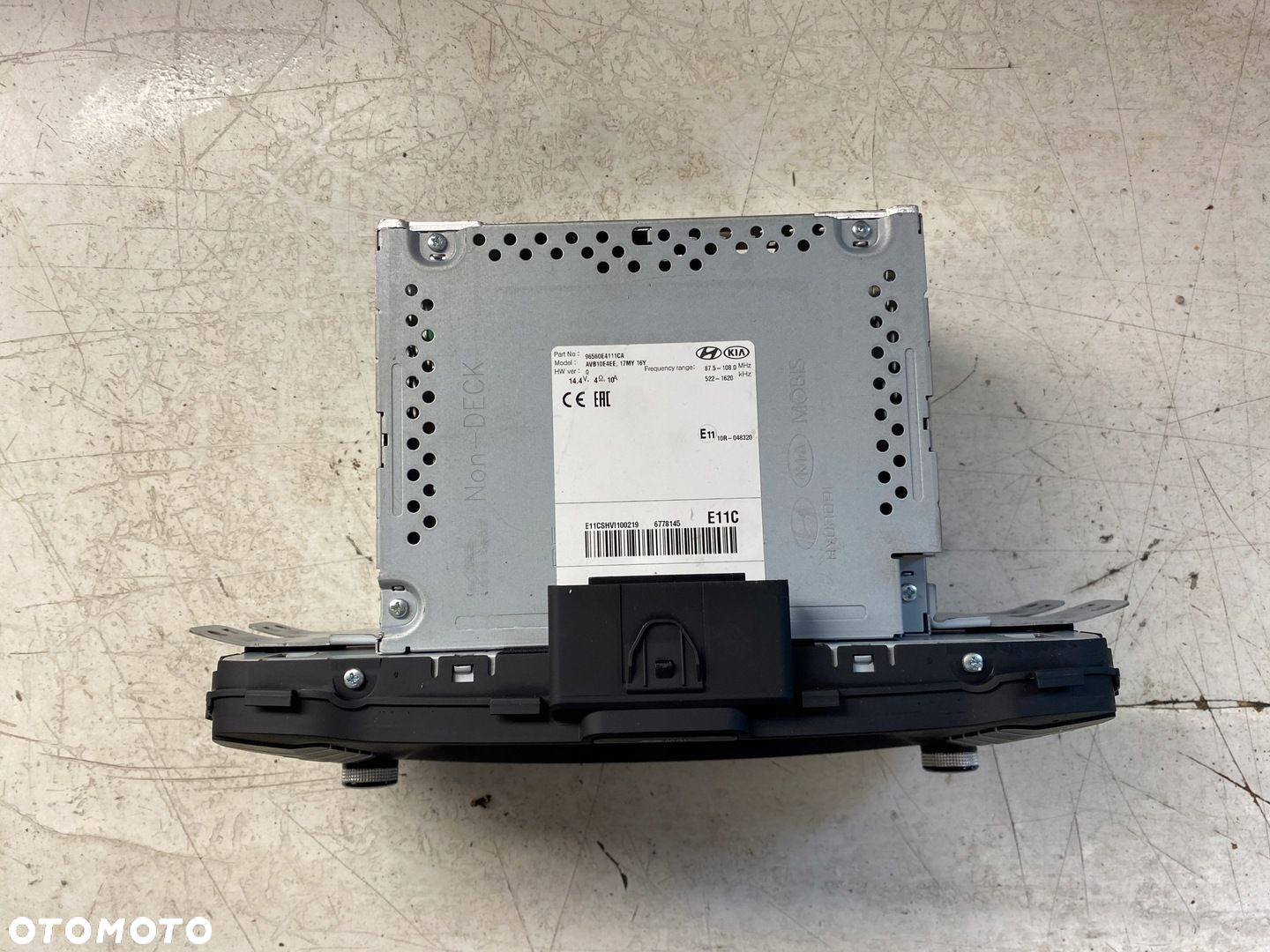 KIA SOUL II RADIO NAWIGACJA 96560E4111 - 4