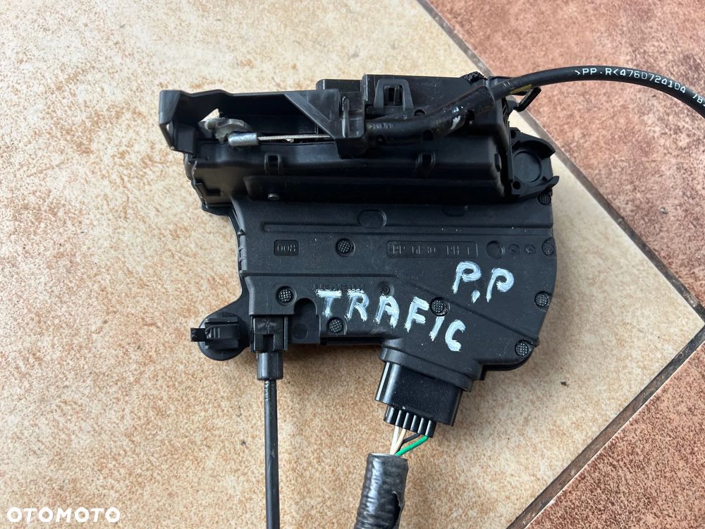 ZAMEK DRZWI PRZEDNICH PRAWYCH KLAMKA 4 PINY RENAULT TRAFIC III - 2