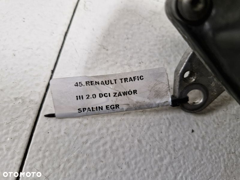 RENAULT TRAFIC III VIVARO B 2.0 DCI ZAWÓR SPALIN EGR 147105982R - 9
