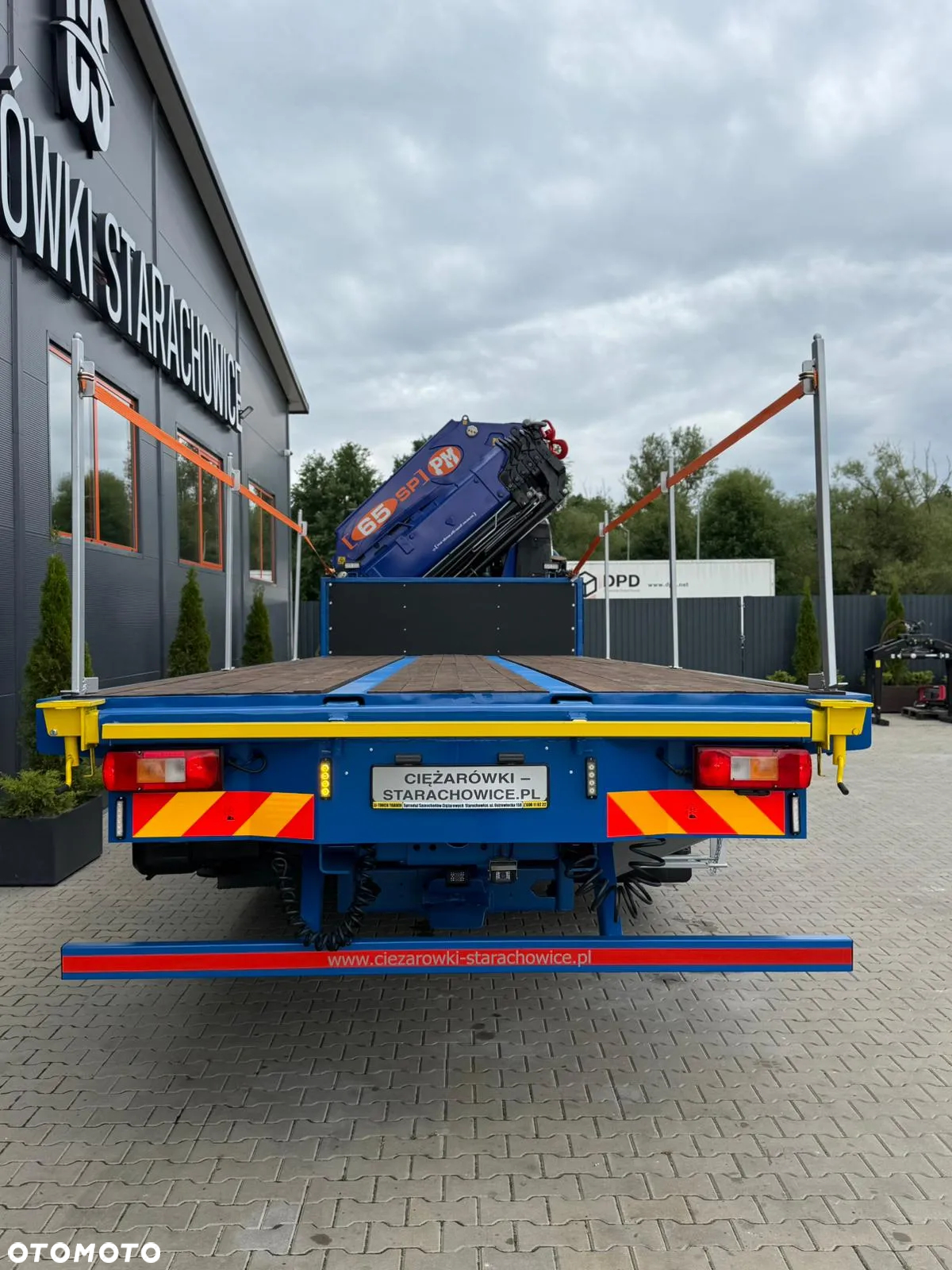 Volvo FM FH 450 8x4 8x2 // dzwig PM65 rok 2016 !!! 22 TONY !!+ platforma // kran crane żuraw hds - 10