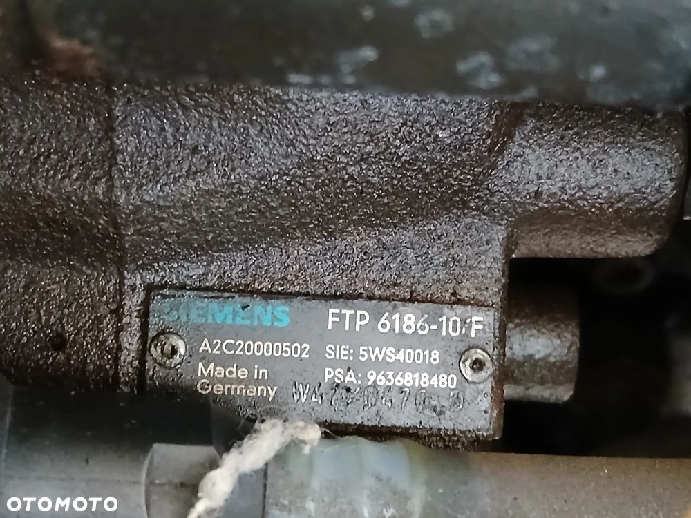 Peugeot Partner Citroen Berlingo 2.0 HDI pompa wtryskowa Simens 9636818480 6186-10/F - 2