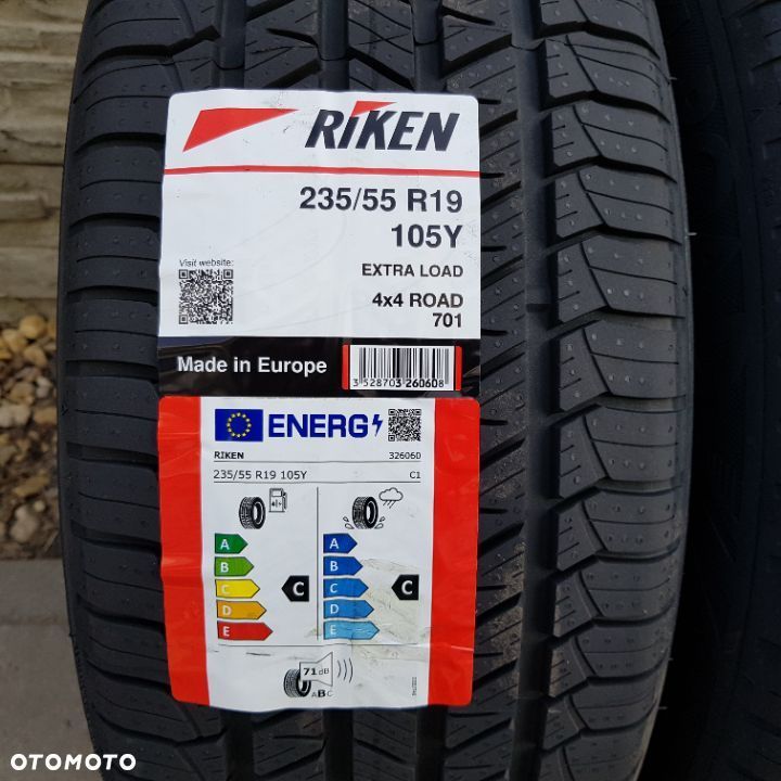 4x 235/55R19 Riken 4x4 Road 701 Nowy komplet opon letnich Poznań - 2