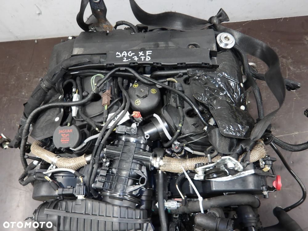 JAGUAR XF 08-11 2.7D BITURBO SILNIK KOMPLETNY 153TYS. KM - 10