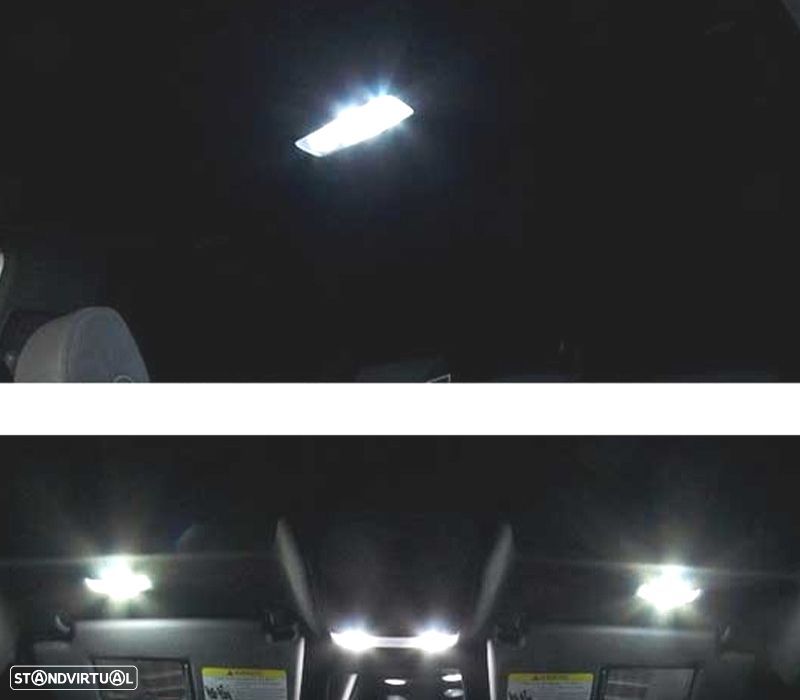 KIT 16 LAMPADAS LED INTERIOR PARA VOLKSWAGEN VW GOLF 5 GTI 06-09 - 3