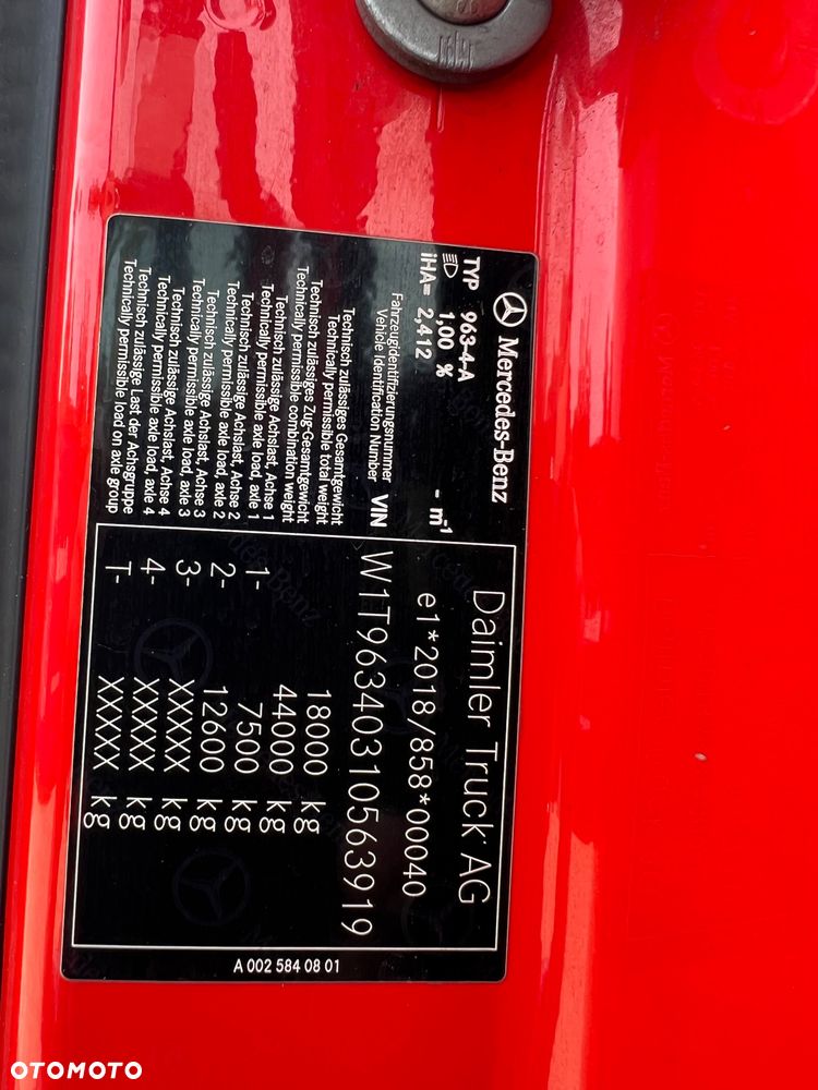 Mercedes-Benz ACTROS bez retardera prokontraktowy - 11
