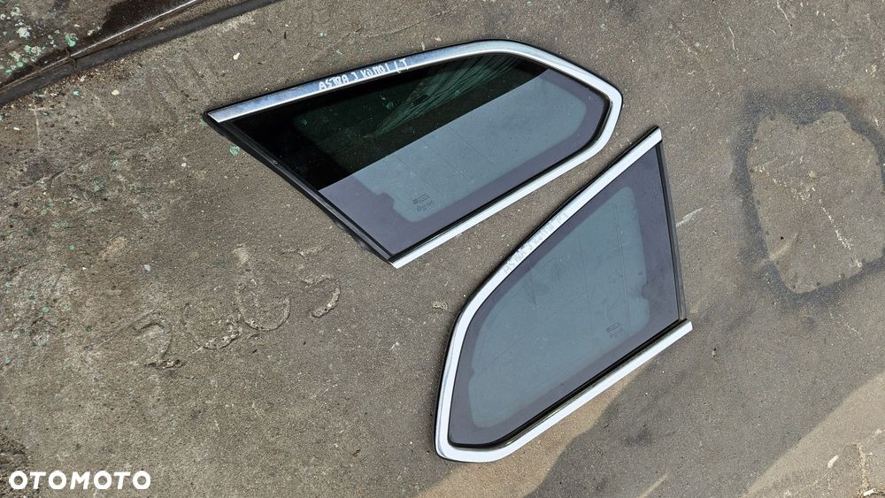 Szyba karoseryjna chrom tylna lewa prawa tył opel astra j IV 4 kombi - 2