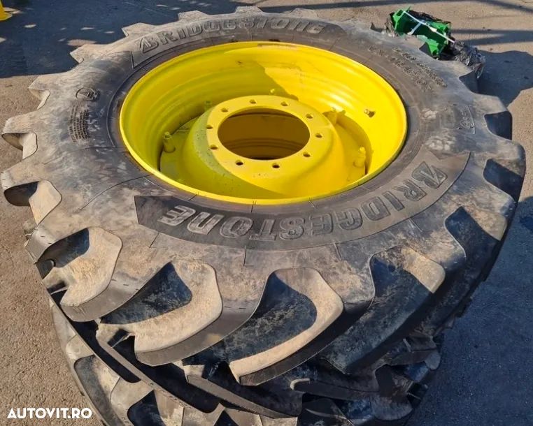 Cauciuc Tractor  Nou Bridgestone , 540/65R30, Inclusiv Jante - 1