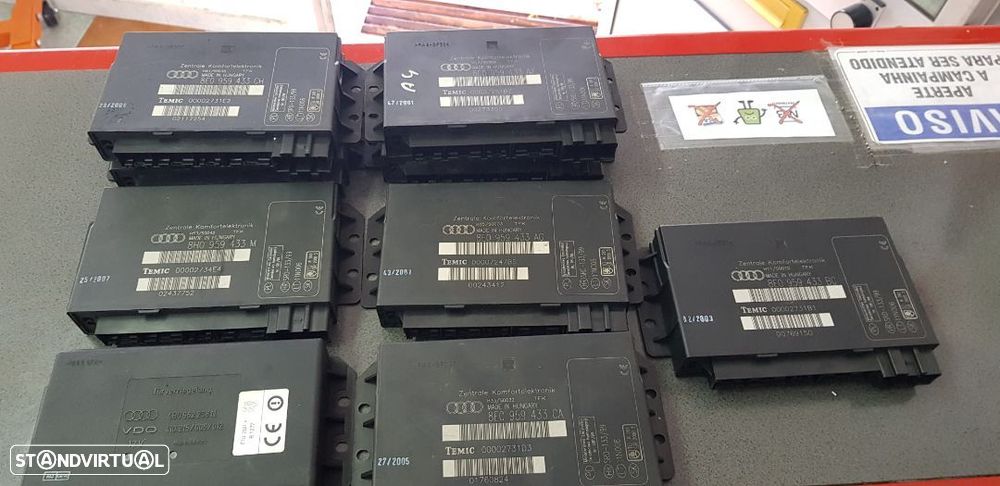 Módulo Confort Audi vw A4 A6 referências na descrição - 1