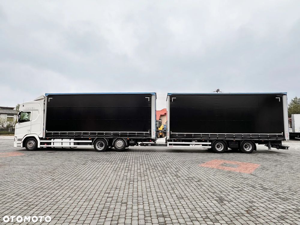 Scania R410 NEXT GEN 6X2 TANDEM ZESTAW WECON 7.7m - 7.7m - 21