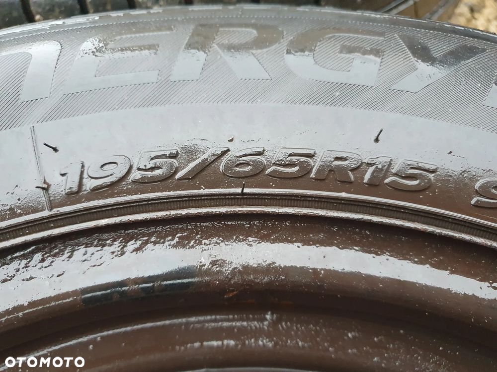 4x KOŁA LETNIE 15 FELGI VW 5x112 1K0601027C OPONY HANKOOK KINERGY ECO 195/65/R15 KOMPLET 4 SZTUKI - 6