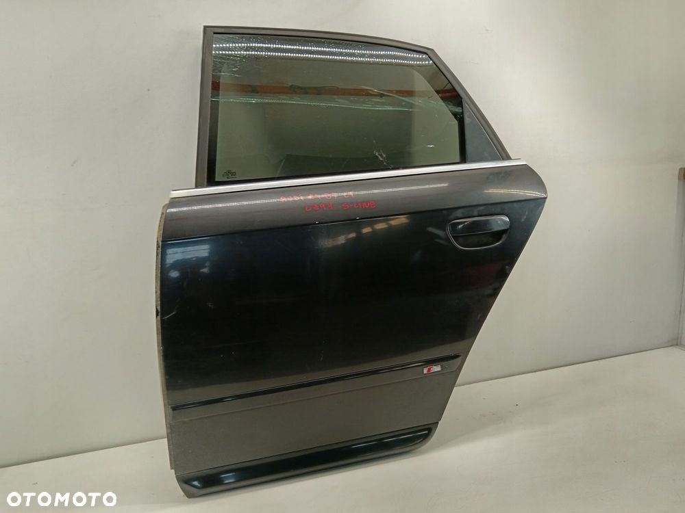 DRZWI LEWE TYLNE LEWY TYŁ AUDI A4 B7 04-08 LZ9Y S-LINE - 4