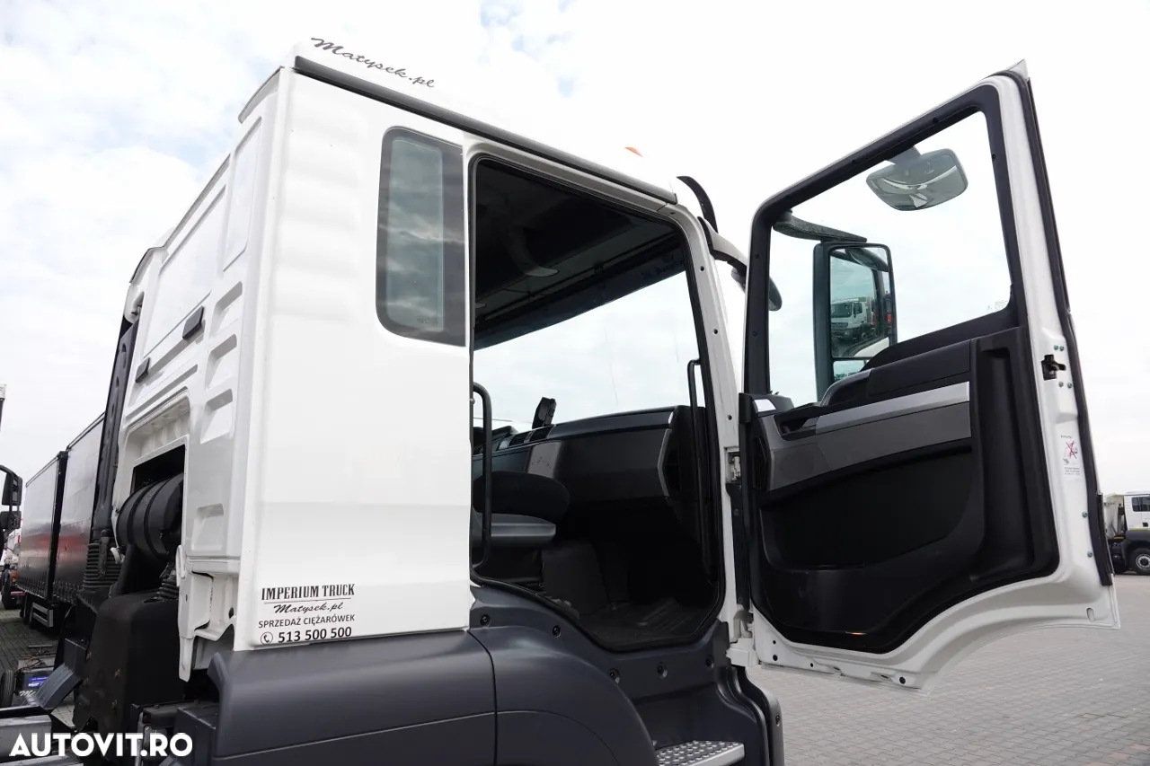 MAN TGS 32.480 / 8X4 / BETONATOR / PEAR 9M3 / MANUAL / EURO 6 - 30