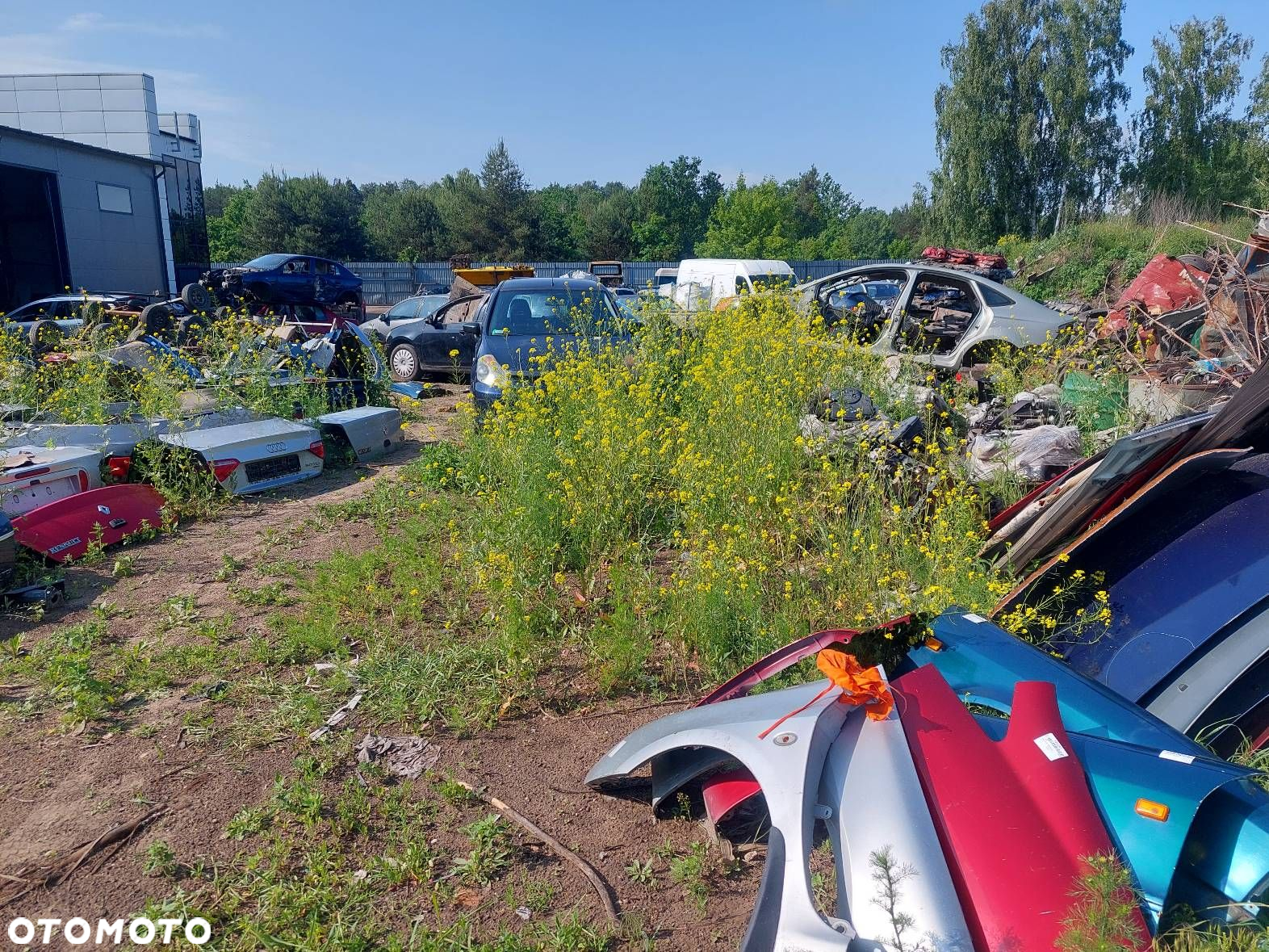 KOMPLETNY PRZÓD MASKA ZDERZAK BŁOTNIKI LAMPY PEUGEOT 307 EZRC - 19