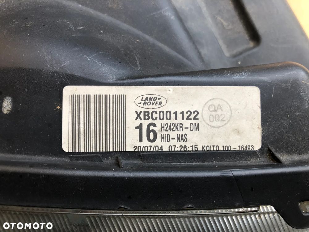 Lampa przednia prawa Xenon EUROPA XBC001122 LAND ROVER DISCOVERY 3 III - 2