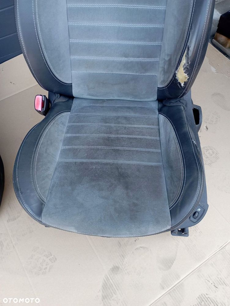 RENAULT LAGUNA III 3 KOMBI FOTELE KOMPLET GRZANE PÓŁSKÓRA EUROPA - 9