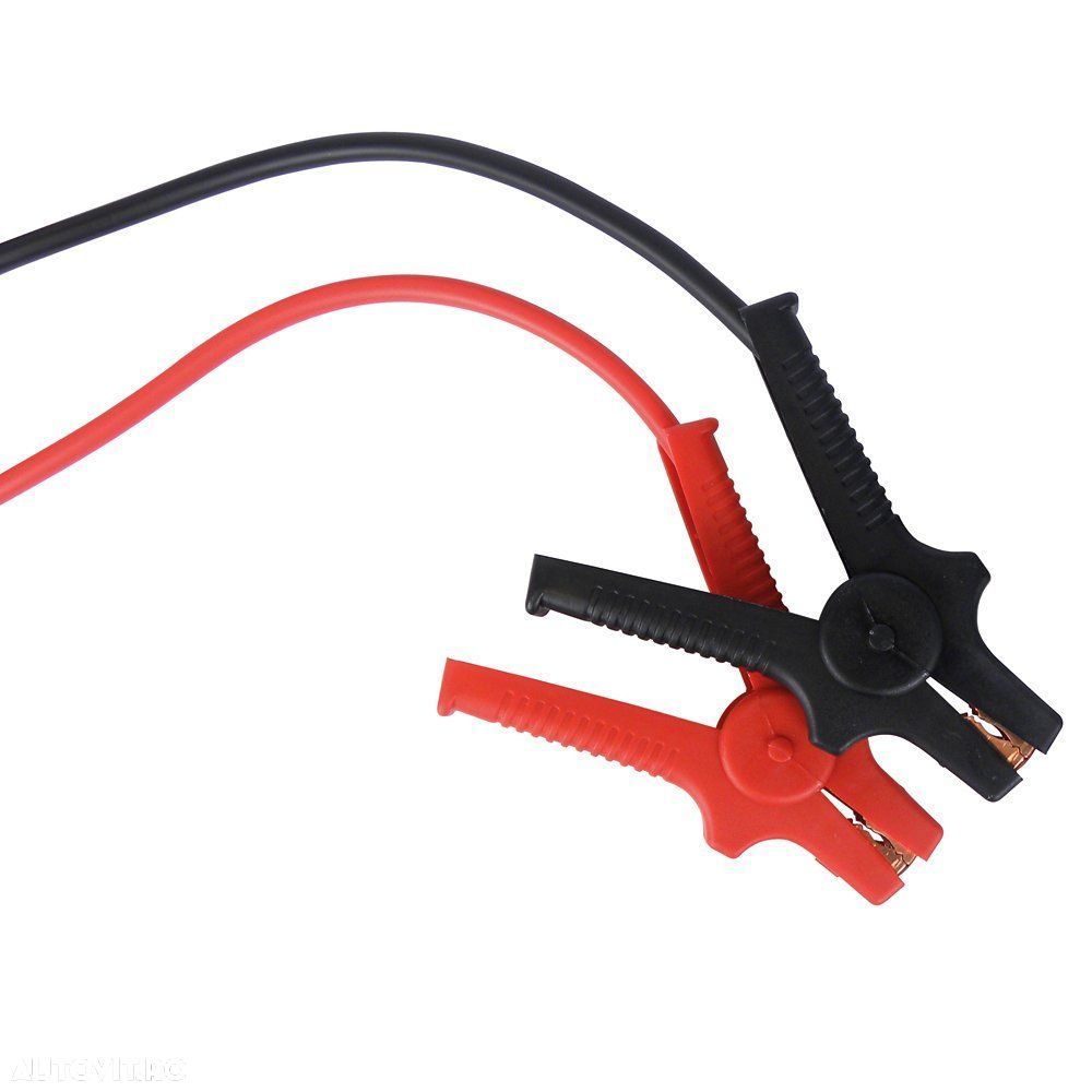 Cabluri transfer curent baterii Carpoint, lungime 3m, 12V, 300A, cleme izolate - 1
