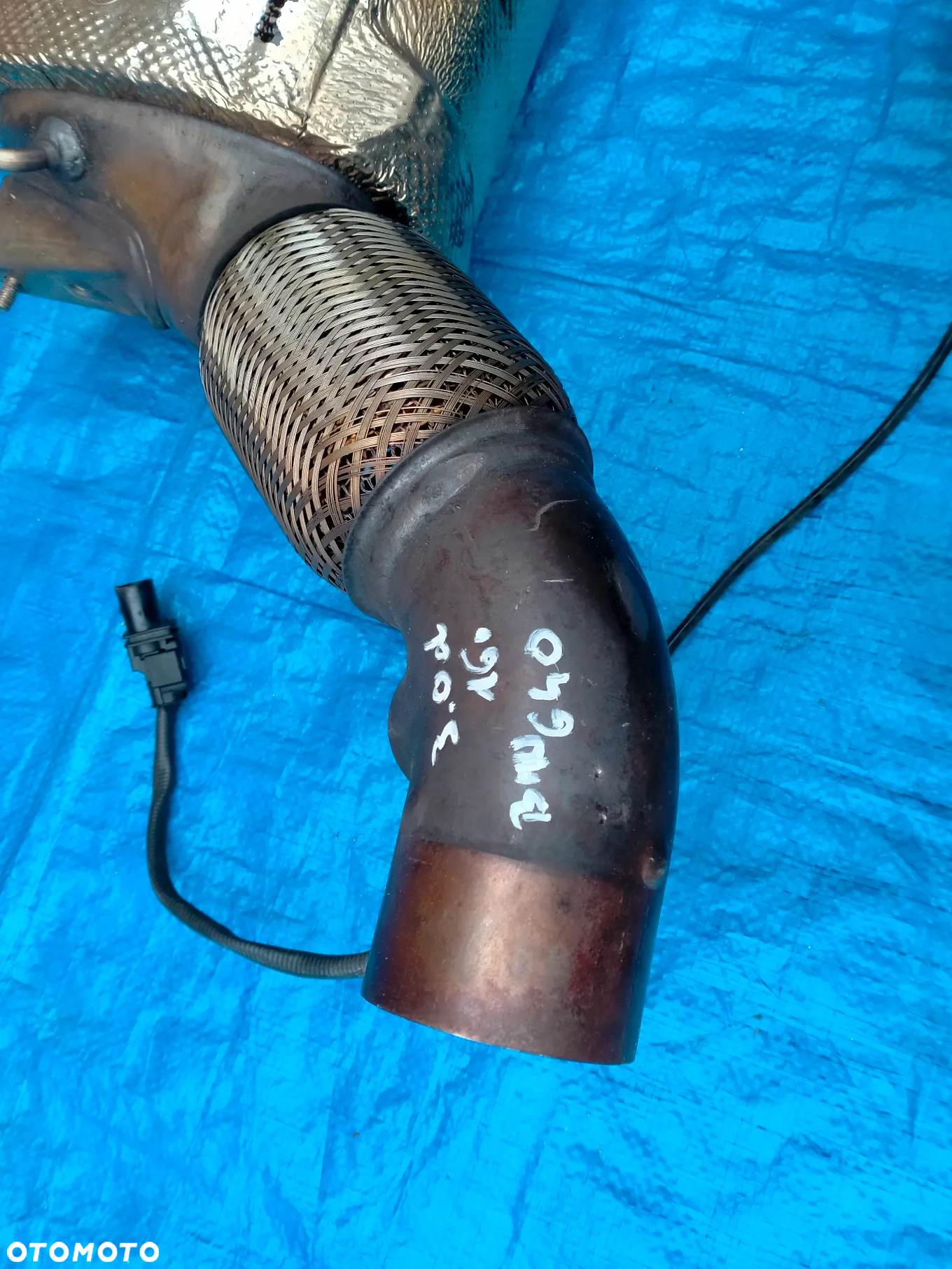 BMW 6 640 F12 F13 3.0D / Filtr DPF Katalizator / 8570028 / 8571820 / CZUJNIK / SONDA / ORYGINAŁ - 4