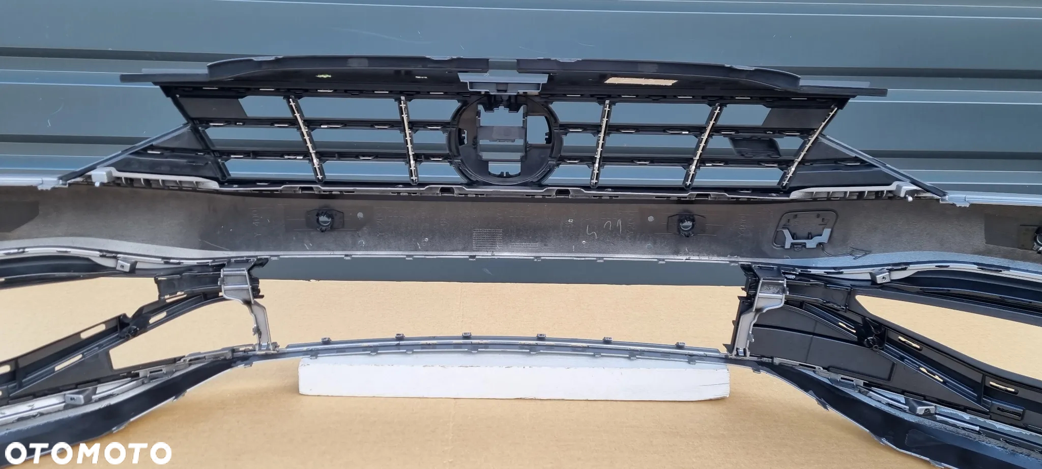 VW Passat B8 Lift R-LINE GTE 2019- zderzak przód oryginał MA056 - 9