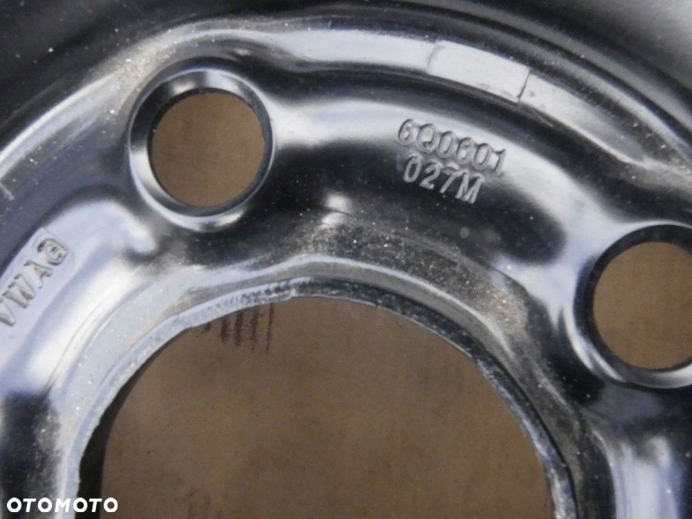 dw skoda rapid koło dojazdowe 6q0601027m opona bridgestone 195/55r15 - 2