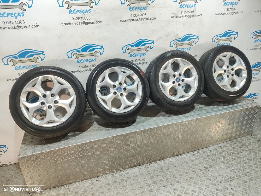 Conjunto Jantes 16 Ronal Originais Ford C-MAX 7J ET50 5x108 - 10
