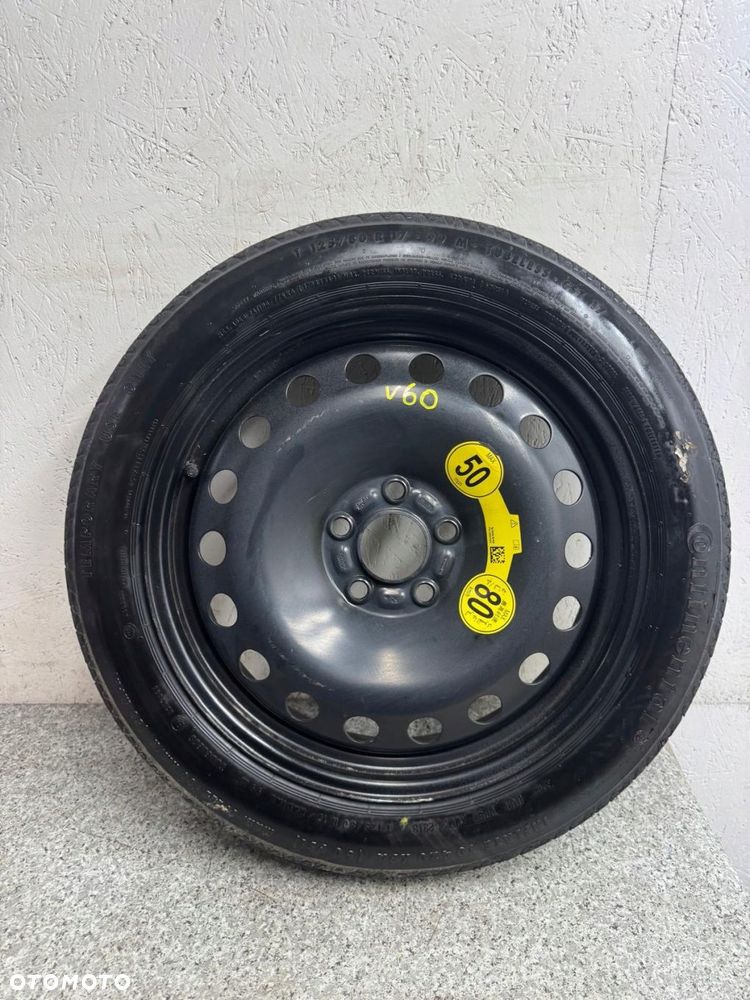 koło dojazdowe zapas volvo xc60 v60 s60 31302356 125/80/r17 5x108 - 4