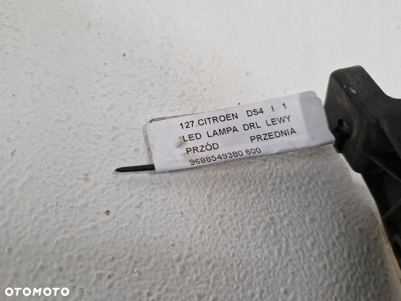 CITROEN DS4 1 I LED LAMPA DO JAZDY DZIENNEJ DRL LEWY PRZÓD LEWA 9688549380 - 5