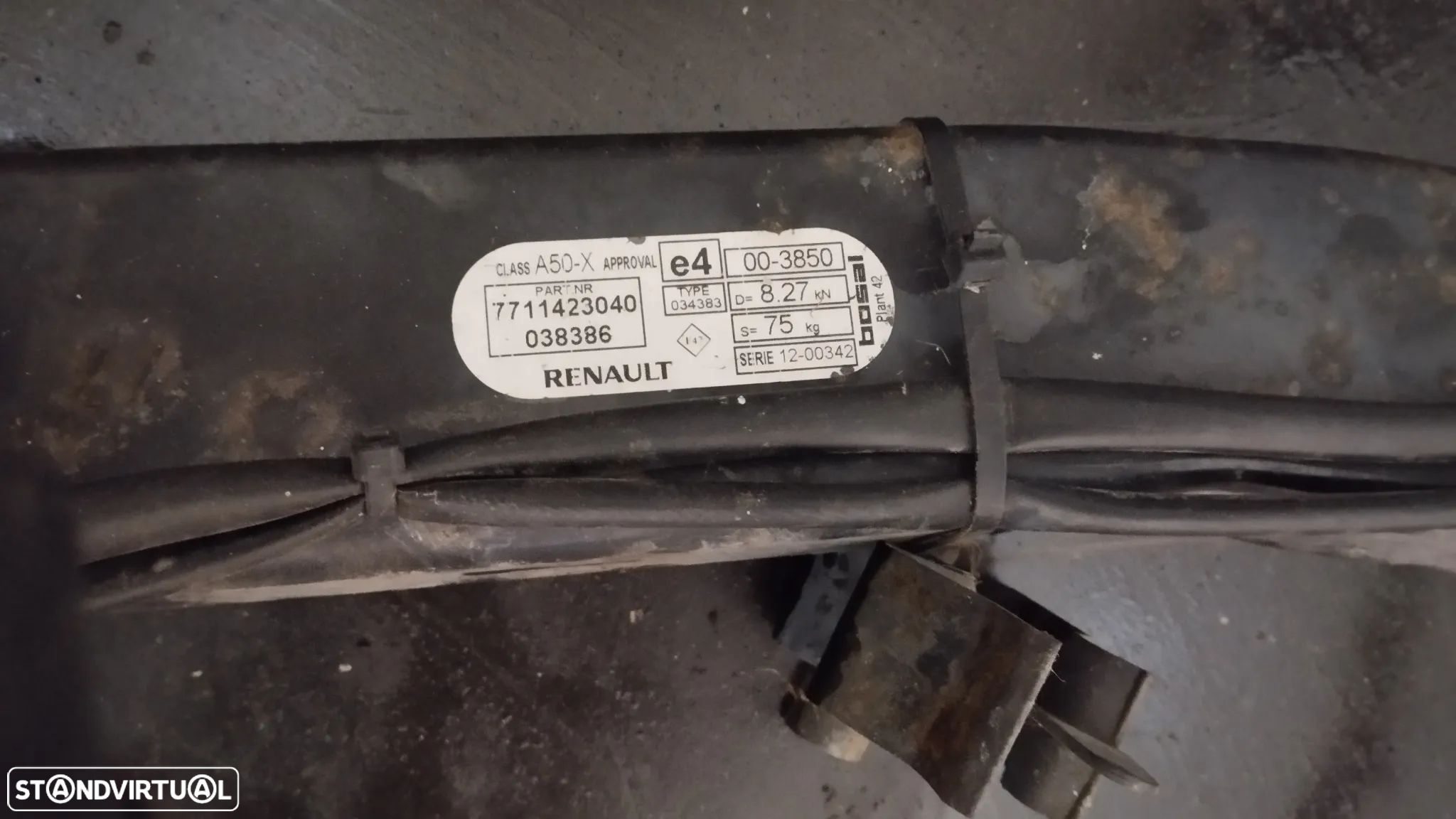 ENGATE / GANCHO DE REBOQUE ORIGINAL RENAULT SCENIC III 09-16 REF. 7711423040 - 3