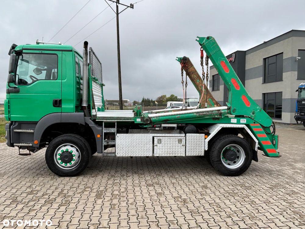 MAN TGM 18.340 4x4 naped na wał , skrzynia rozdzielcza z biegami terenowymi, hydraulika do wywrotu , bramowiec lub do zabudowy , wywrotka, HDS, wiertnica, energetyka, kiper itp. - 10