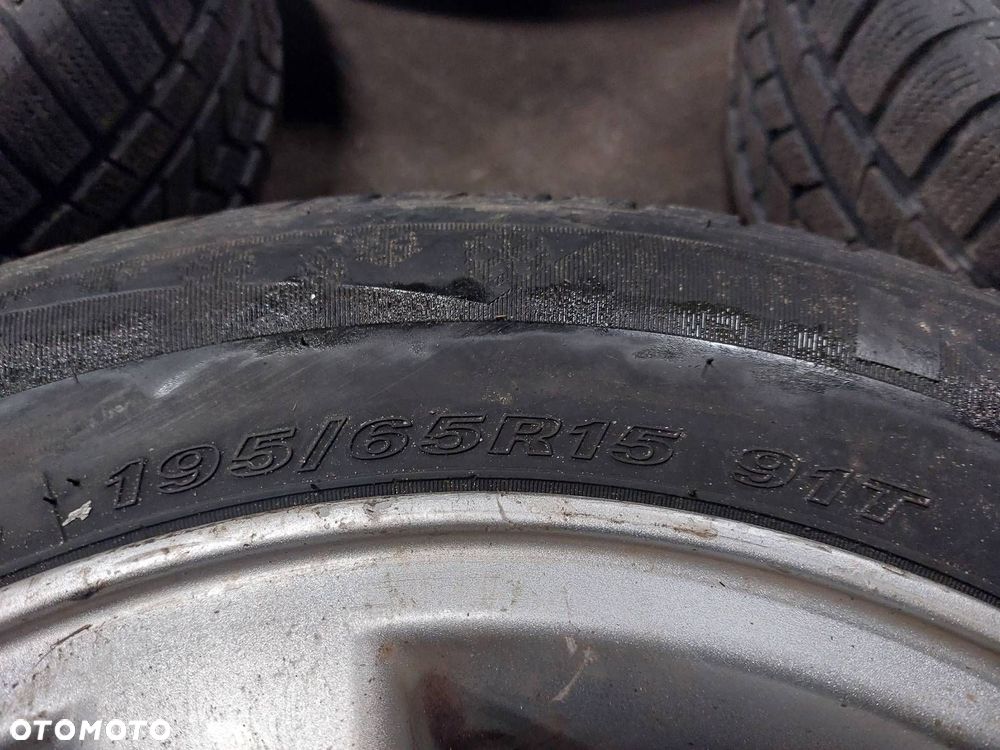 FELGI ALUMINIOWE 4 SZT 5x100 7Jx15 ET37 FI57,1 VW GOLF A3 OCTAVIA - 3