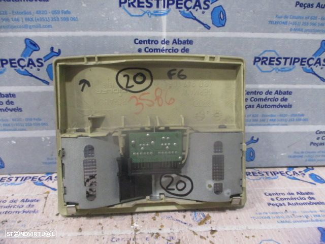 Luz De Teto Plafonier 4B0947105 AUDI A6  AVANT 2 4B FASE 1 1999 2.5TDI V6 24V 150CV  5P AZUL DANIFICADO - 2