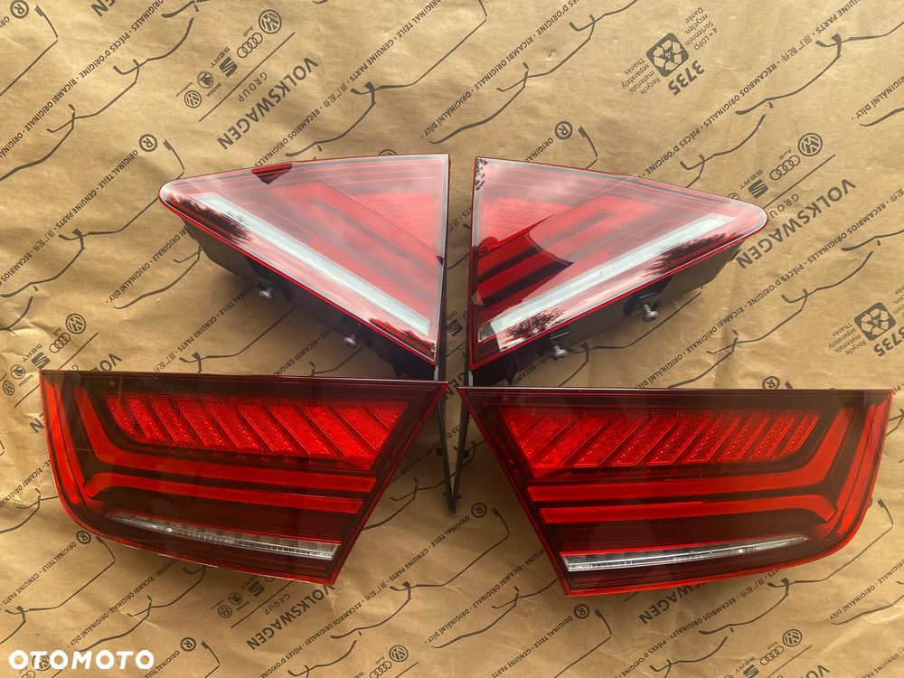 AUDI A7 C7 4G lift Lampy tył Komplet LED MATRIX 4G8945095H 4G8945093H 38km