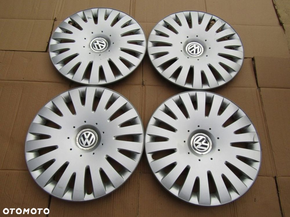 4x Kołpaki 16 VW Golf V VI VII VIII Jetta Caddy Eos Touran Passat B5 B6 B7 - 1