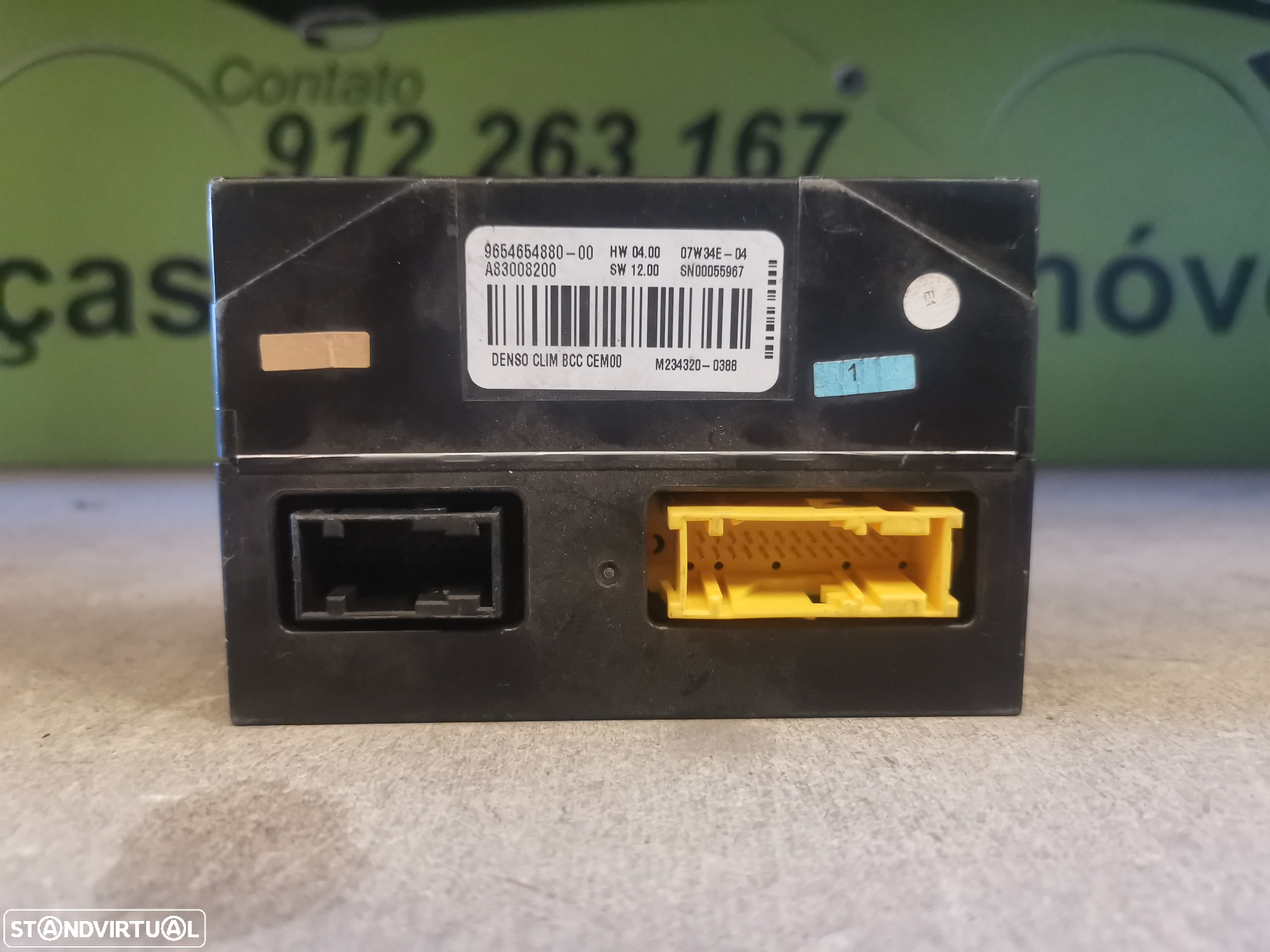 CITROEN C4 MÓDULO / UNIDADE AC - MD049 - 2