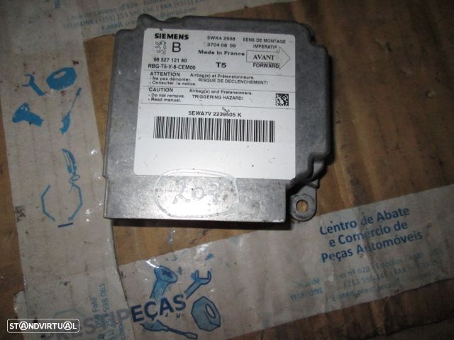 Modulo Airbag 9652712180 PEUGEOT 307 2004 - 1