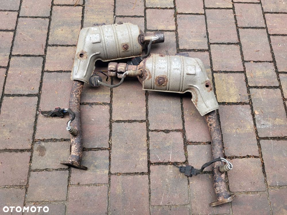 katalizator komplet 2szt porsche boxster 986 3.2 - 1