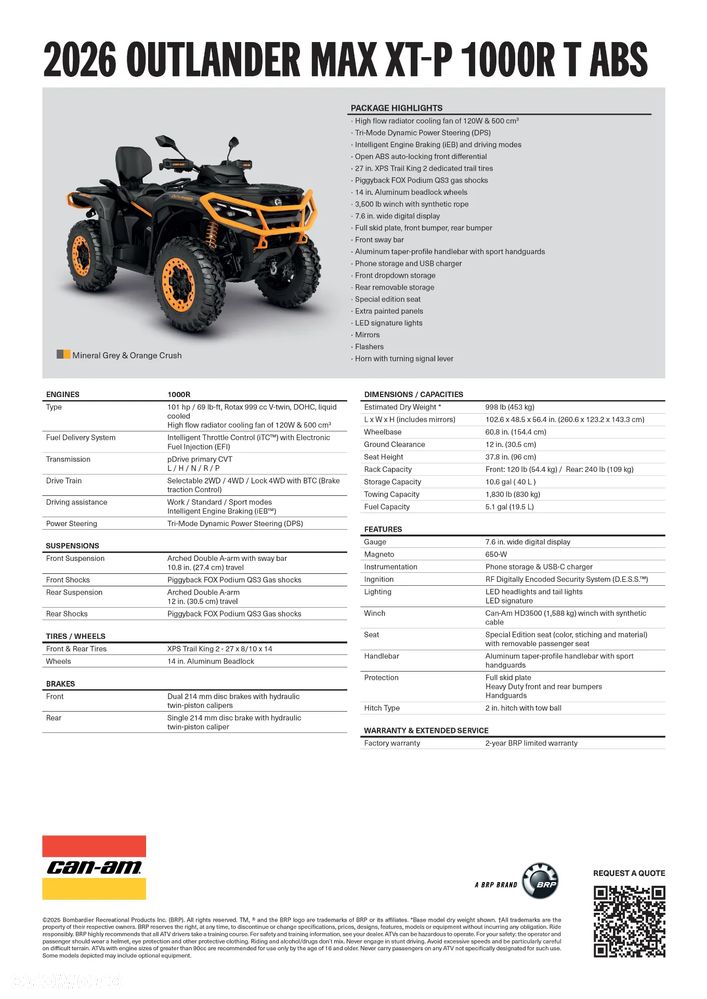 Can-Am Outlander Max