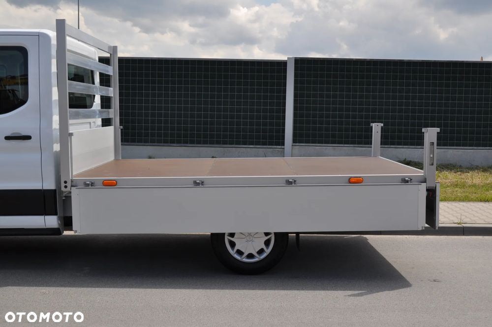Ford TRANSIT L3 7 OSOBOWY FABRYCZNIE NOWY !!! DOSTĘPNY OD RĘKI !!! DOKA DUBEL KABINA PODWÓJNA KABINA + SKRZYNIA HAK - 8